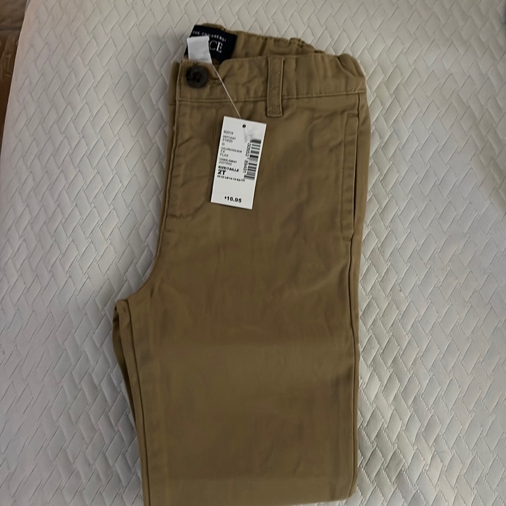 Brand new childrens place size 2T khaki